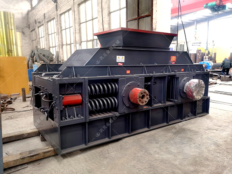 處理礦山廢石料用1510型對輥制砂機產能如何? 處理礦山廢石料用1510型對輥制砂機產能如何?